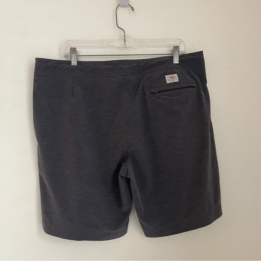 Faherty Heather Performance All Day Shorts